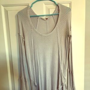 LIGHT BLUE XS FREEPEOPLE SWEATER